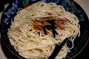Spring Onion Noodles
