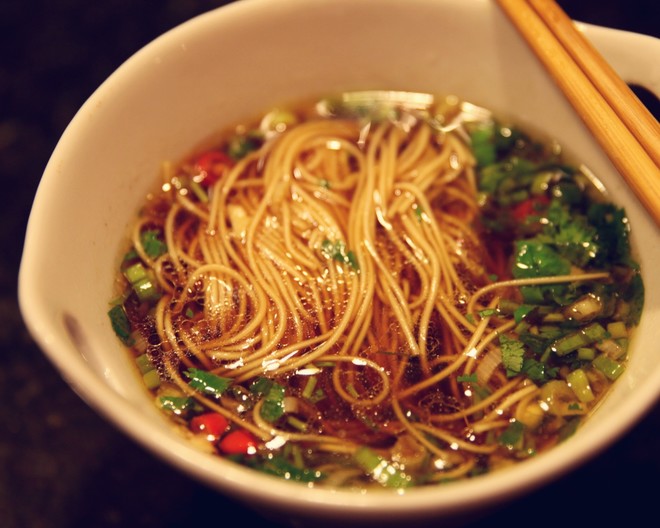 Pin Tweet Share Yum Email Print Recipe Quick & Easy Chinese Noodle Soup