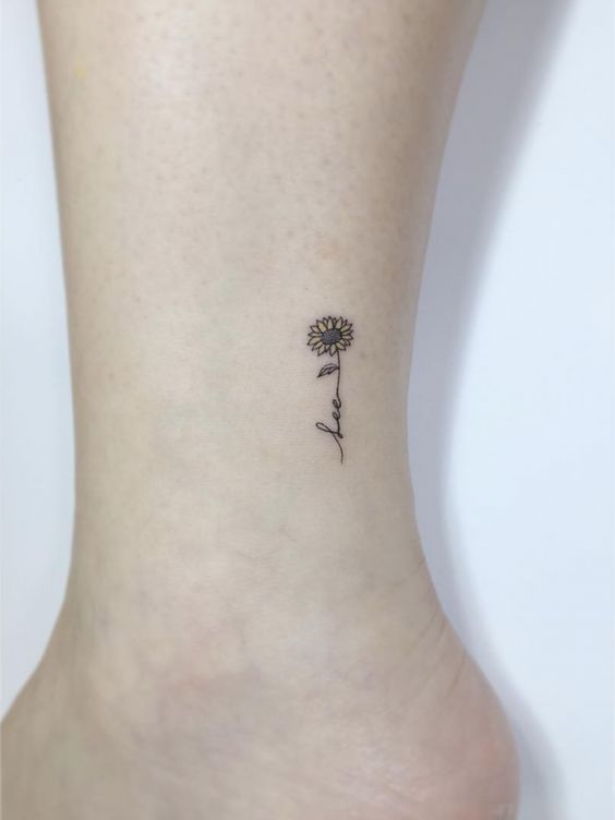 flower tattoo ideas simple