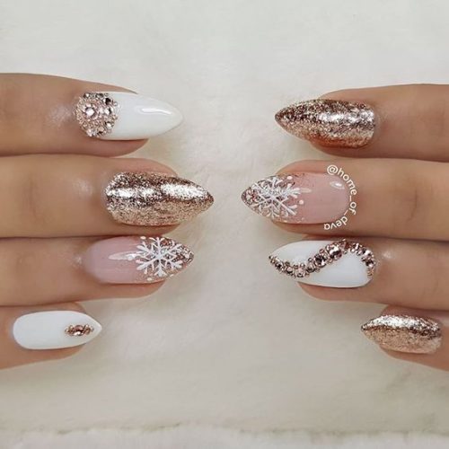 68 Trendy Nail Art Designs to Inspire Your Winter Mood - Page 34 of 68 ...