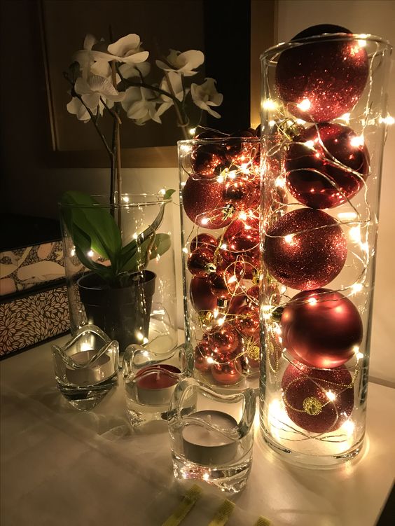 Centerpieces for tables; home decors; flower decors; plants decors; candle decors; valentines decor ideas; Christmas decor ideas; holiday decors.