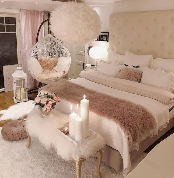 54 Awesome Decoration Ideas To Make, Warm Bedroom Ideas