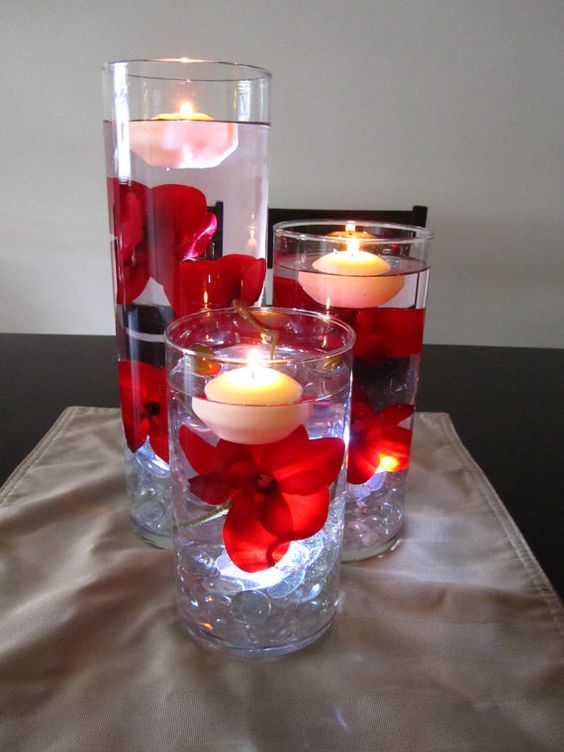  Searching for romantic diy table centerpieces for this valentine’s day? Check our collection of floating candle crafts. #diy #candle #ChristmasEve #floatingcandles #cranberries#festive #holidaycandle #diyfloatingcandle #weddingdecor