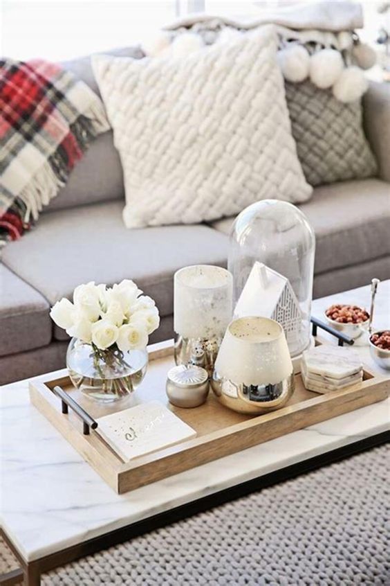 67 Rustic Tray Ideas To Style Your, Rustic Couch Table Tray