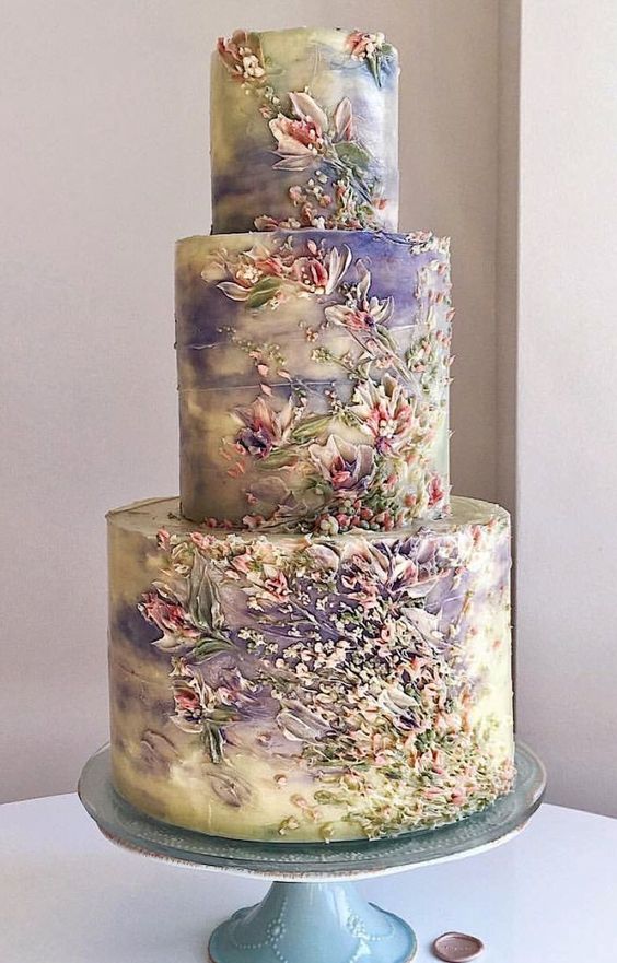 57 Unique And Beautiful Wedding Cake Decoration Ideas To