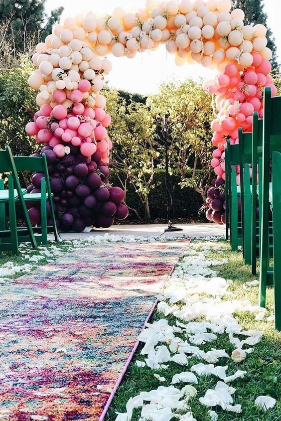 wedding balloon decorations, wedding decorations