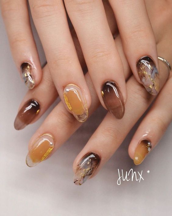 30+ Trendy Jelly Nails New Trend Are Perfect for This Summer 2019 jelly nails, newest nail trend 2019, acrylic nail art design 2019, clear jelly nails