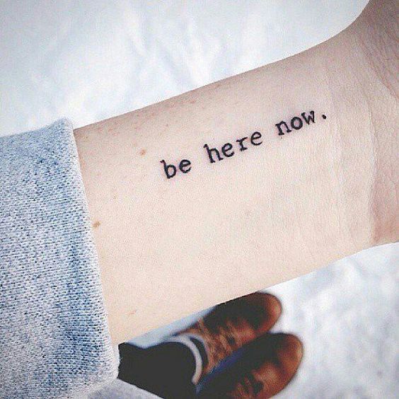 40+ Impressive Short Tattoo Quotes for Women short tattoo quotes, tattoo quotes, letter tattoos, inspirational tattoos, meaningful tattoos